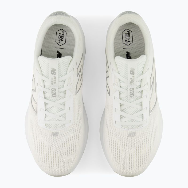 Pánské běžecké boty New Balance Fresh Foam 520's V9 white/silver metallic/satsuma orange 14