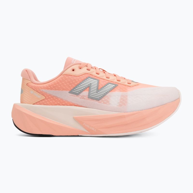 Dámské běžecké boty New Balance FuelCell Rebel V5 pink lemonade/pink salt 2