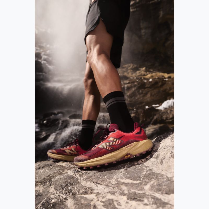 Pánské běžecké boty New Balance Rebel Trail V1 maple/neo flame 8