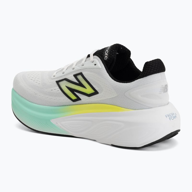 Pánské běžecké boty New Balance Fresh Foam More V6 white/bright mint 3