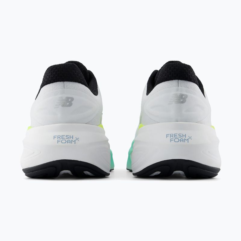 Pánské běžecké boty New Balance Fresh Foam More V6 white/bright mint 10
