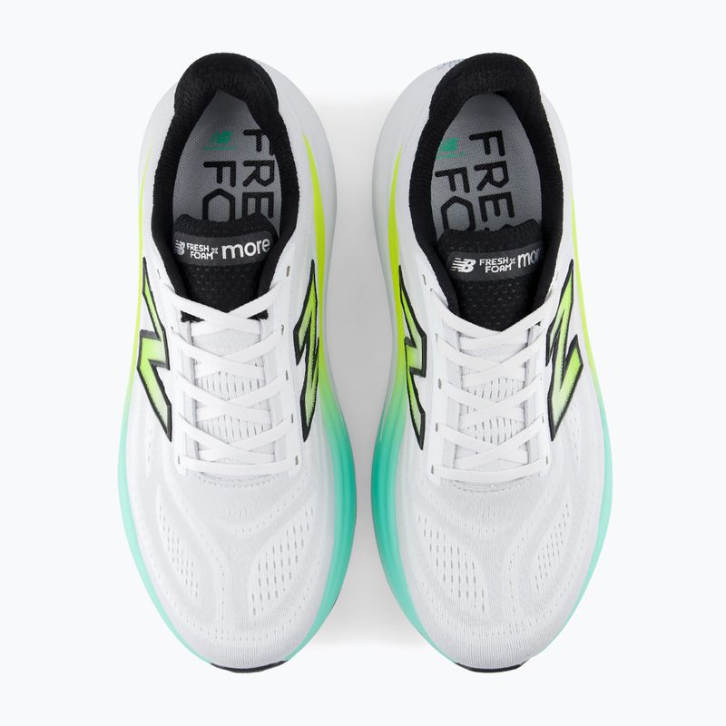 Pánské běžecké boty New Balance Fresh Foam More V6 white/bright mint 11