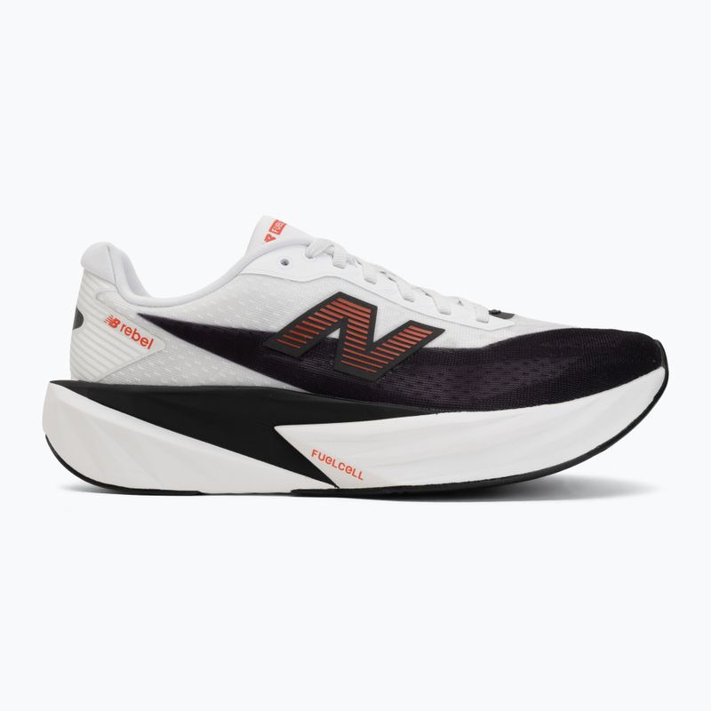 Pánské běžecké boty New Balance FuelCell Rebel V5 white/neo flame 2