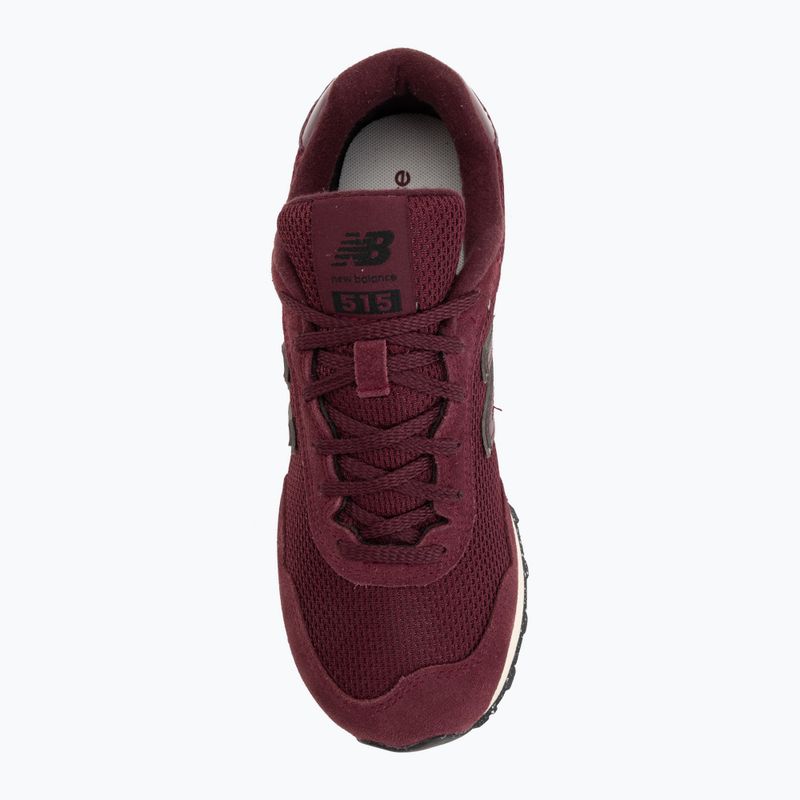 Dámské boty New Balance Classic 515's V3 mulled wine/mulled wine/angora 5