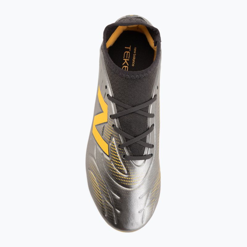 Dětské kopačáky New Balance Tekela Team V5 FG harbor grey/black cement 5