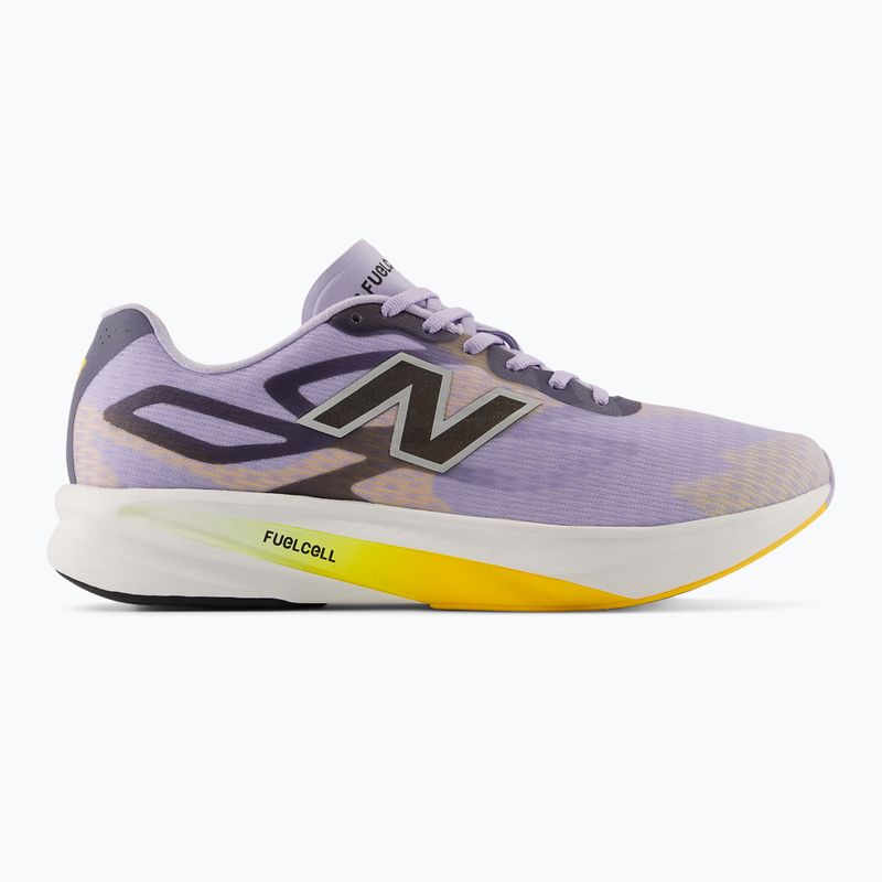 Pánské běžecké boty New Balance FuelCell Flite-R V1 smoked violet/satsuma orange/meteorite 9
