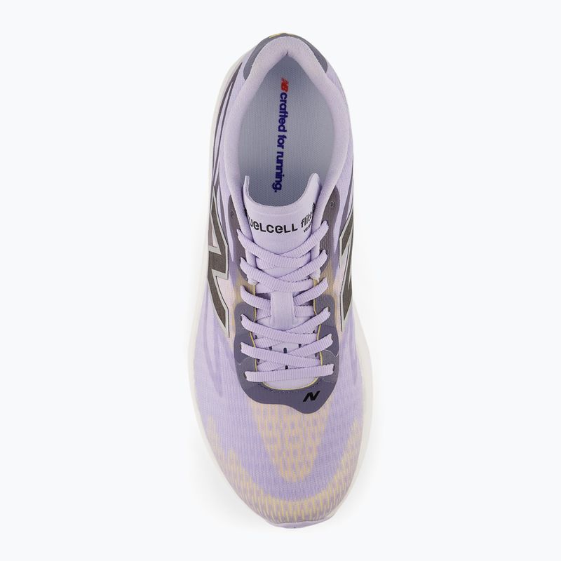 Pánské běžecké boty New Balance FuelCell Flite-R V1 smoked violet/satsuma orange/meteorite 12