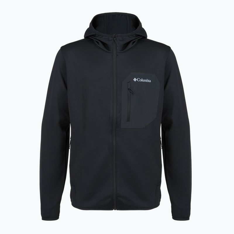 Pánská trekingová mikina Columbia Tall Heights Hdd Grid Fleece Full Zip black 9