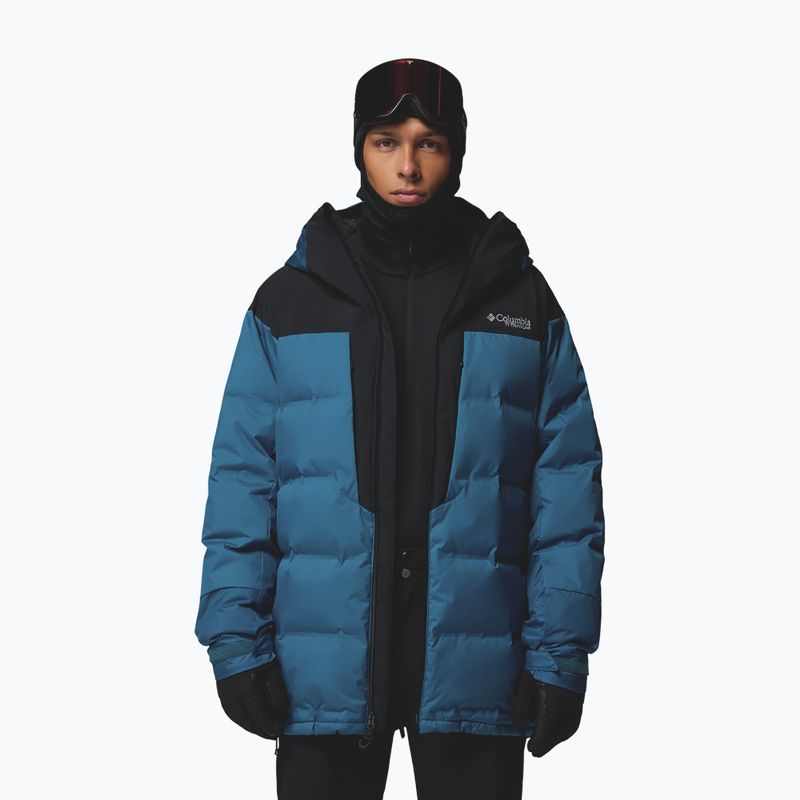 Pánská lyžařská bunda Columbia Glacier Ridge Down phoenix blue/black 4