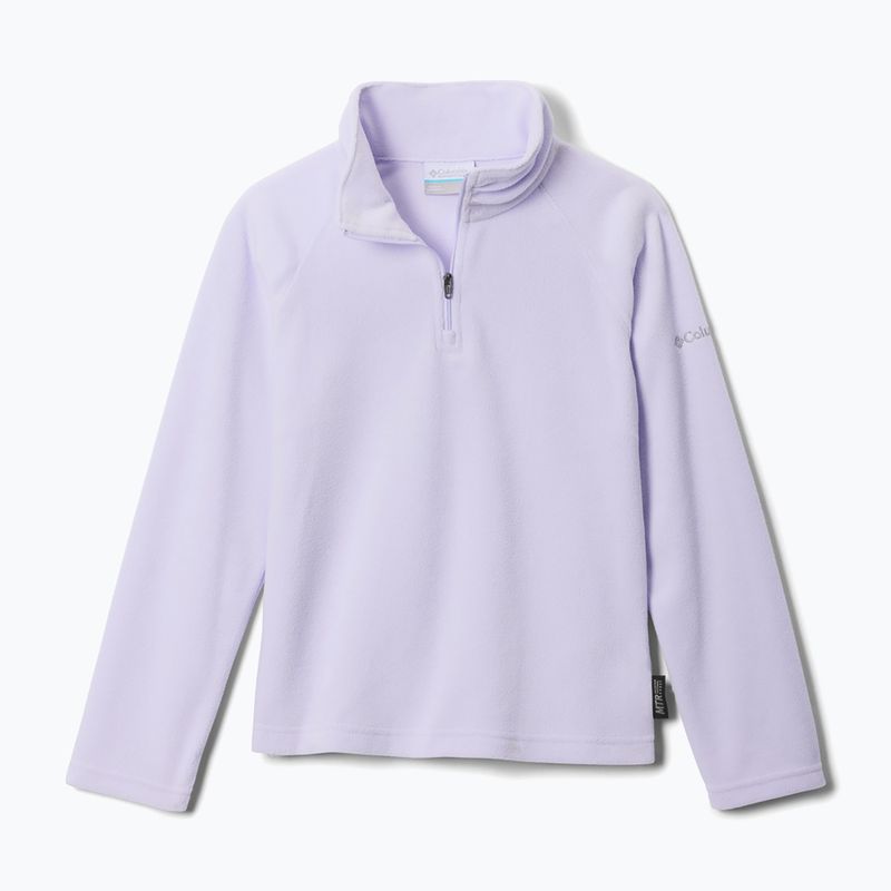 Dětská fleecová mikina Columbia Glacial Fleece Half Zip Purple Tint