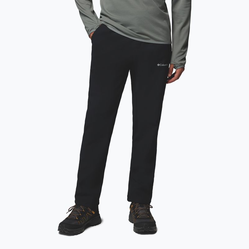 Pánské lezecké kalhoty Columbia Essential Hike Warm black 3