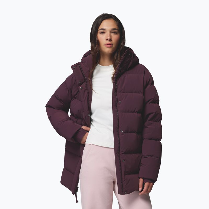 Dámská péřová bunda Columbia Amaze Puff Mid Hooded moonvista 5