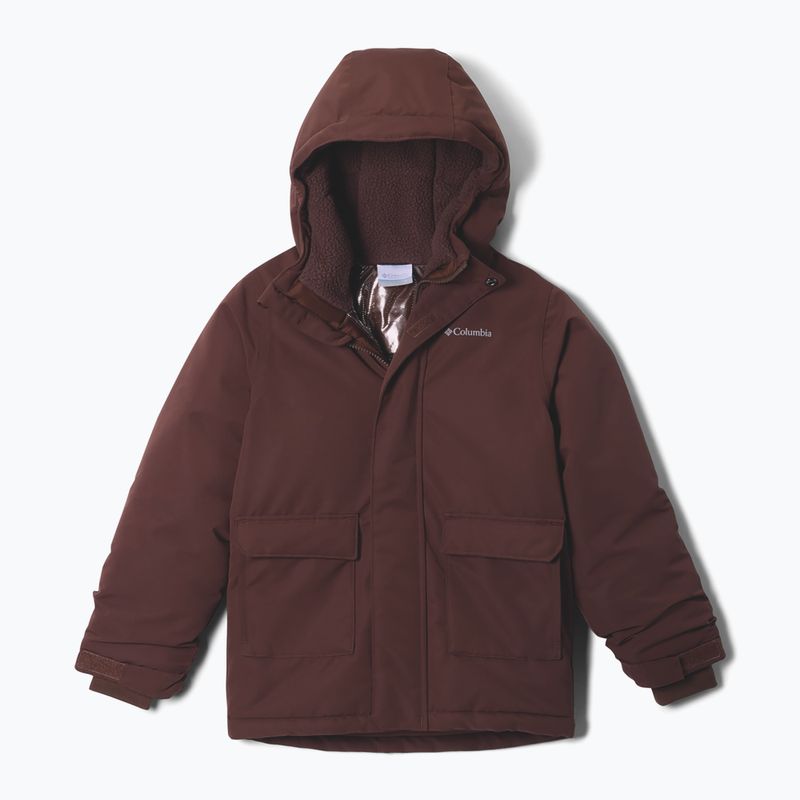 Dětská zateplená bunda Columbia Nordic Strider III tobacco