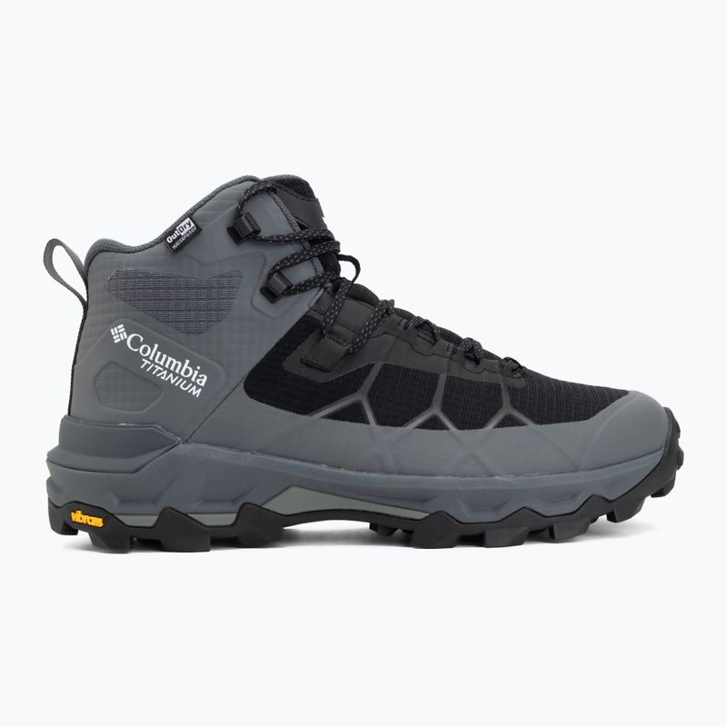 Dámské trekové boty Columbia Peakfreak Titanum Outdry Mid black/sedona sage 2