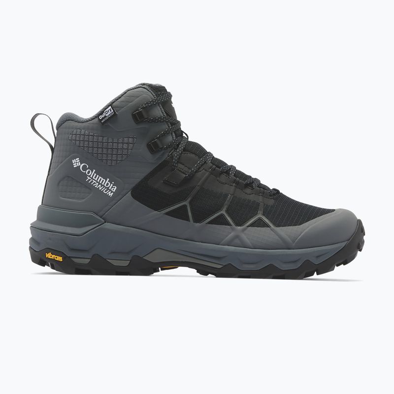 Dámské trekové boty Columbia Peakfreak Titanum Outdry Mid black/sedona sage 8