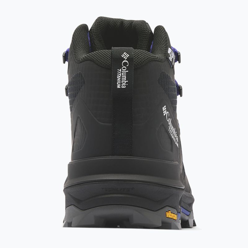 Dámské trekové boty Columbia Peakfreak Titanum Outdry Mid black/purple quartz 10