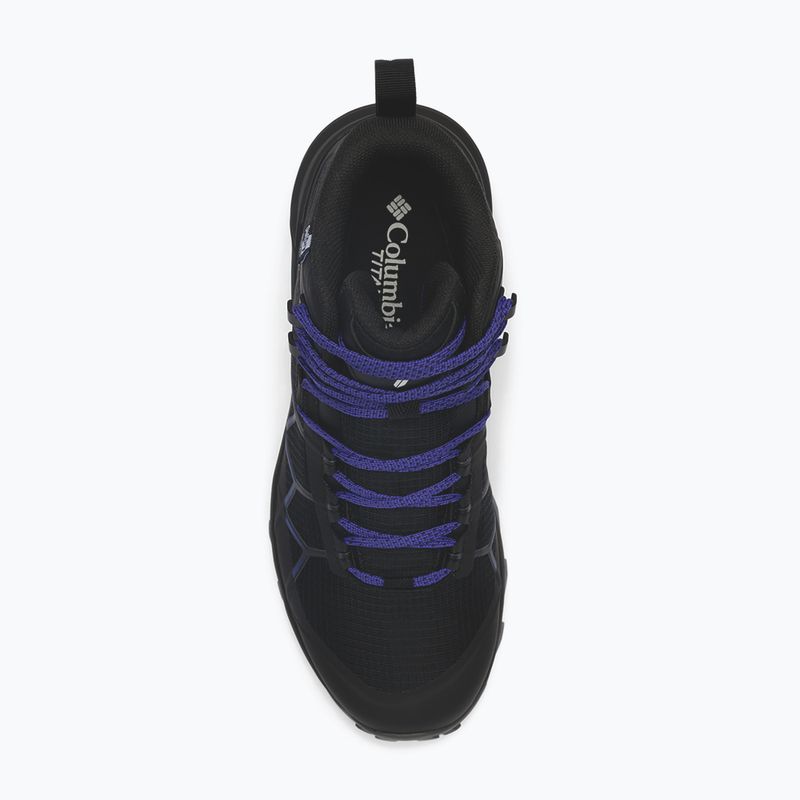 Dámské trekové boty Columbia Peakfreak Titanum Outdry Mid black/purple quartz 11