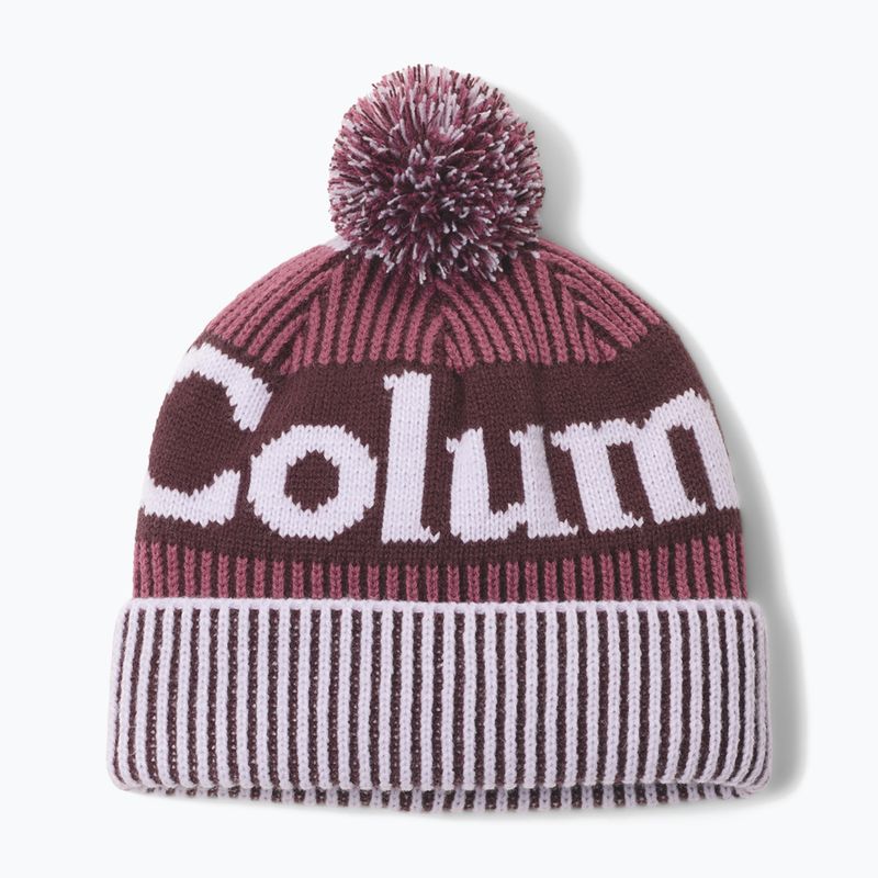 Dětská zimní čepice Columbia Polar Powder III purple tint/antique mauve/moonvista
