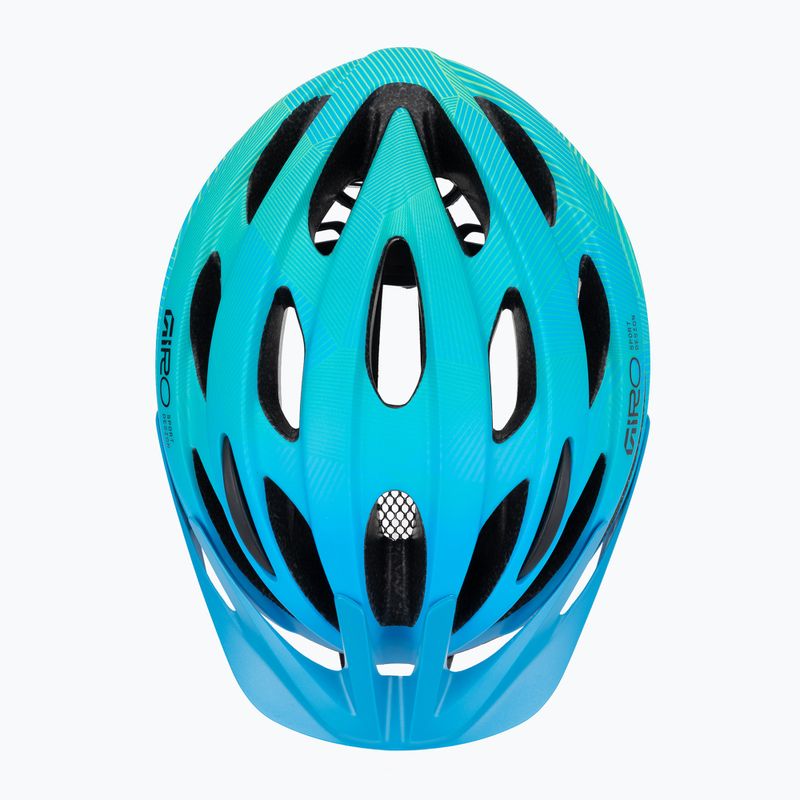 Dětská cyklistická helma Giro Raze matte blue/green 6