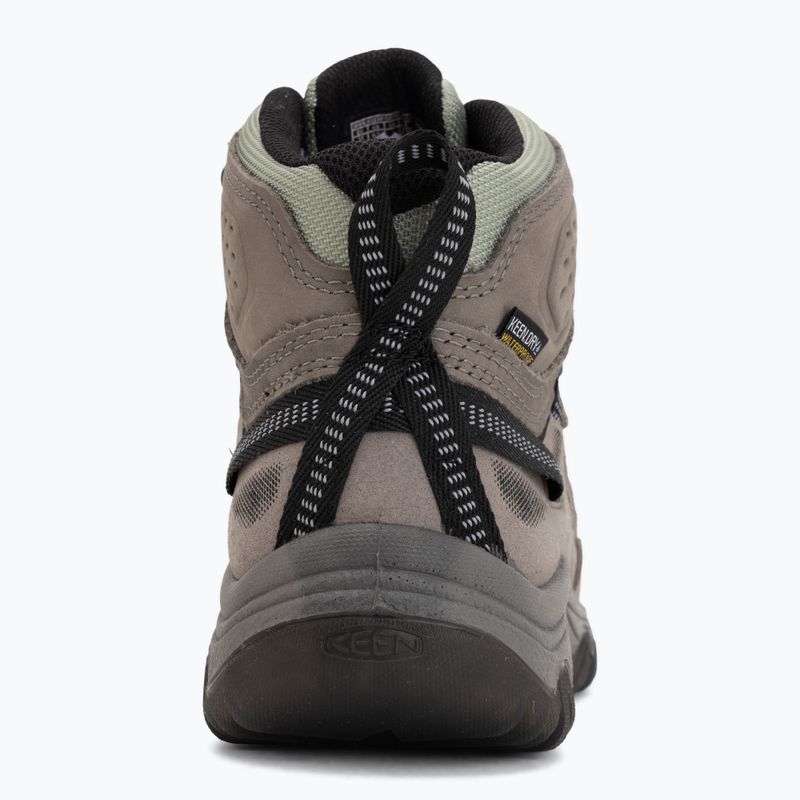 Dámské trekové boty KEEN Targhee IV Mid Wp grey/lily pad 6