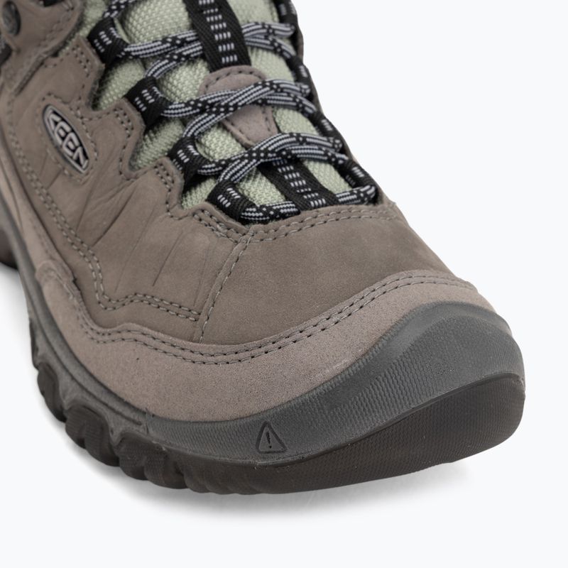 Dámské trekové boty KEEN Targhee IV Mid Wp grey/lily pad 7