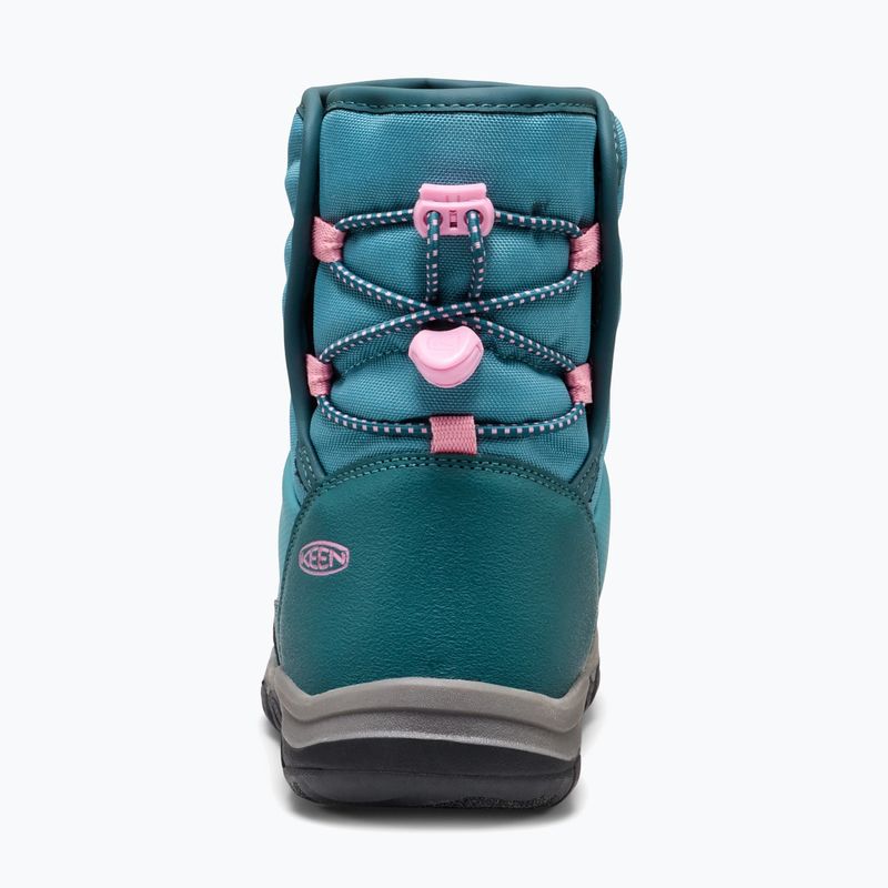 Sněhule KEEN Puffrider Wp brittany blue/cashmere rose 11