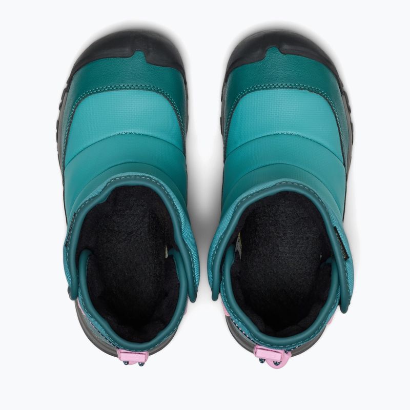 Sněhule KEEN Puffrider Wp brittany blue/cashmere rose 13