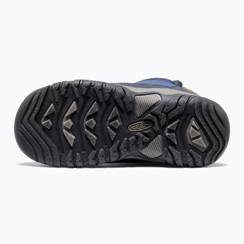 Sněhule KEEN Puffrider Wp naval academy/mango mint 11