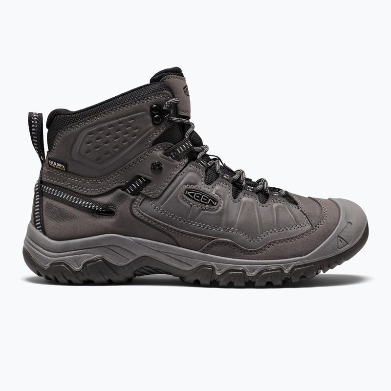Pánské trekové boty KEEN Targhee IV Mid Wp magnet/black 8