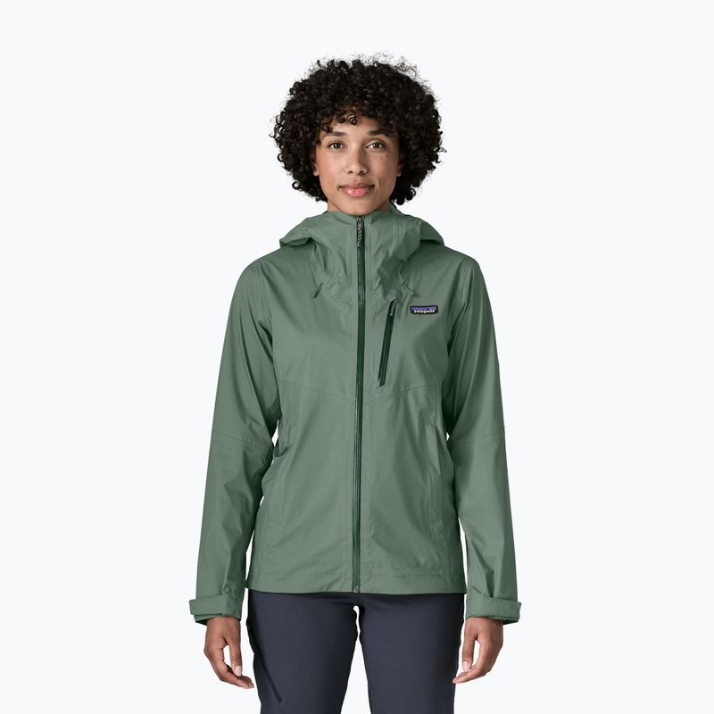 Dámská nepromokavá bunda Patagonia Granite Crest canopy green
