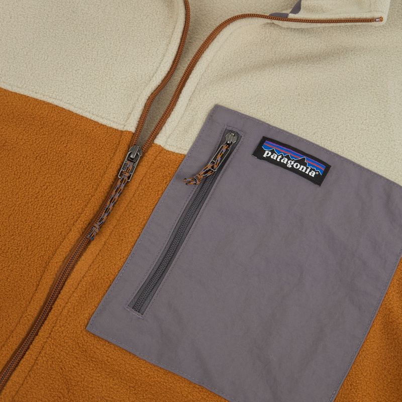 Pánská fleecová mikina Patagonia Micro D Patch Pocket cinnamon brown 3