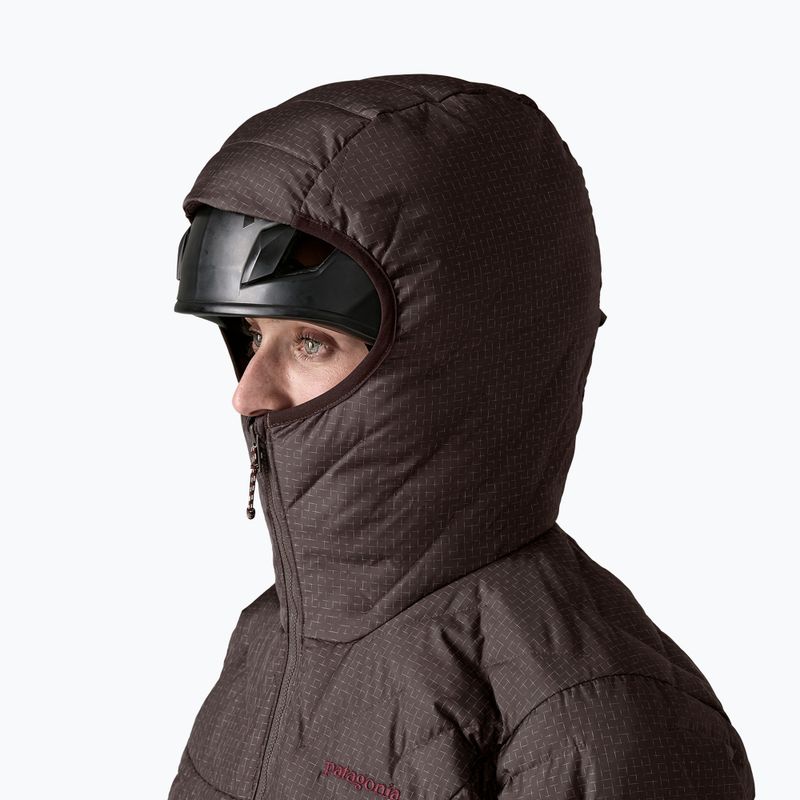 Dámská zateplená bunda Patagonia Durable Down Hoody den brown 7