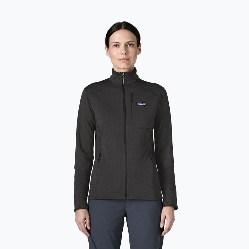 Dámská fleecová mikina Patagonia R1 black w/black