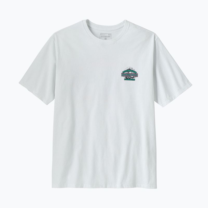 Pánské tričko na lezení Patagonia Great Waves Responsibili-Tee fiber white