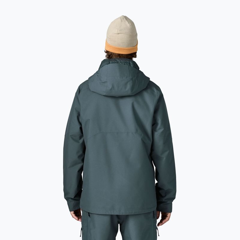 Pánská lyžařská bunda Patagonia Insulated Powder Town summit blue 2