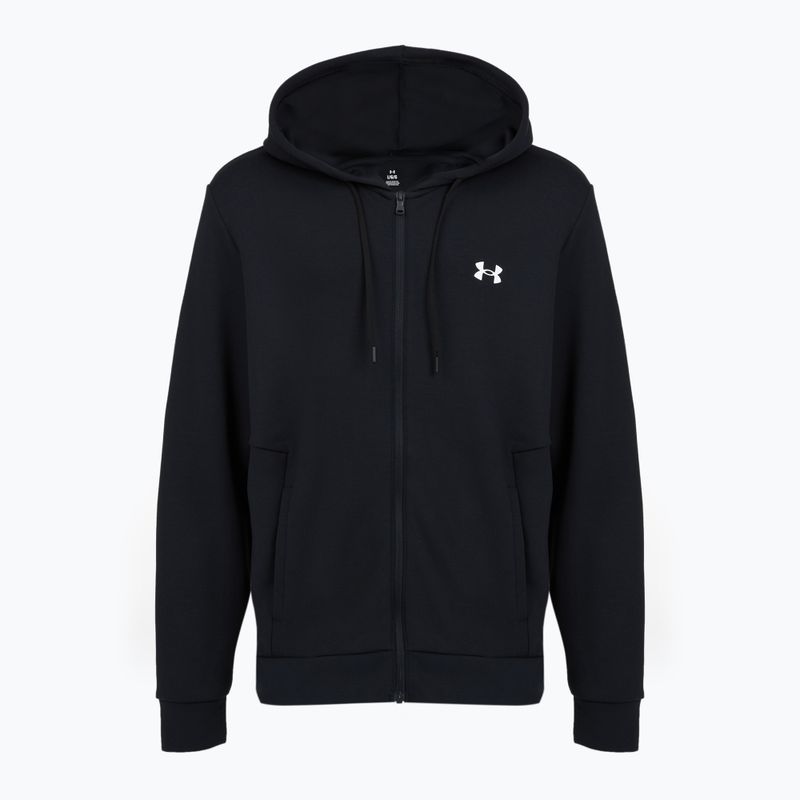 Pánská mikina Under Armour Flex Fleece Full Zip black/white