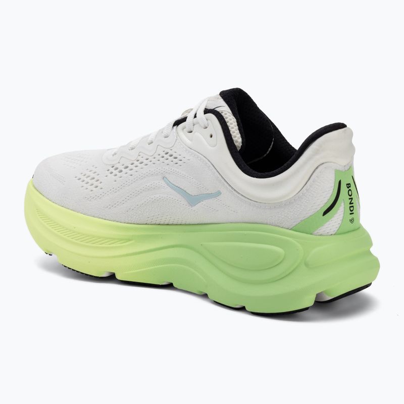 Dámské běžecké boty HOKA Bondi 9 white/tart apple 3