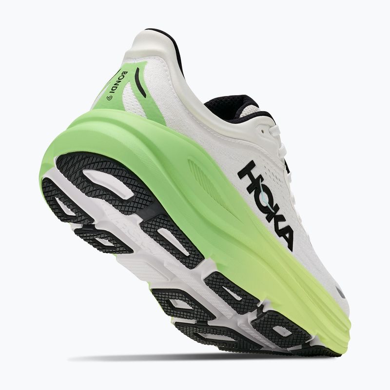Dámské běžecké boty HOKA Bondi 9 white/tart apple 10