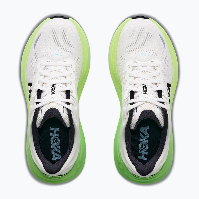 Dámské běžecké boty HOKA Bondi 9 white/tart apple 12