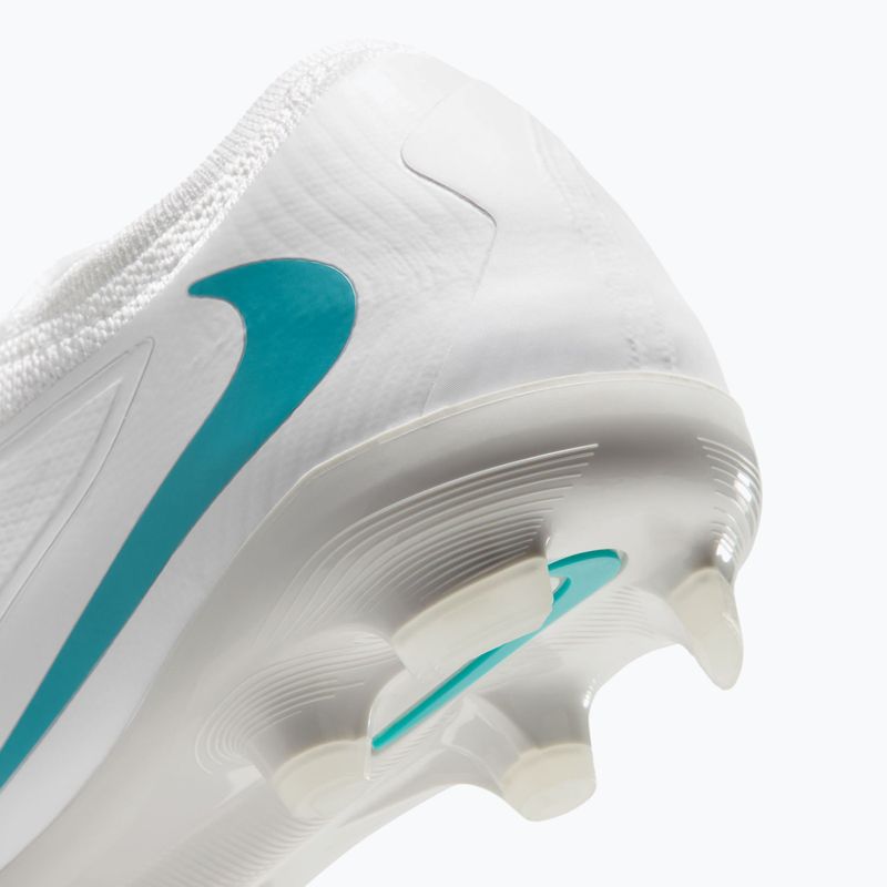 Dětské kopačky Nike Phantom 6 Low Pro Jr FG/MG white/white/dusty cactus 8