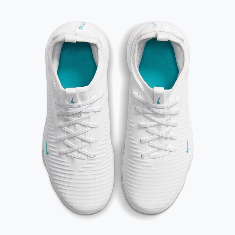 Dětské kopačky Nike Phantom 6 Low Academy Jr TF white/white/dusty cactus 3