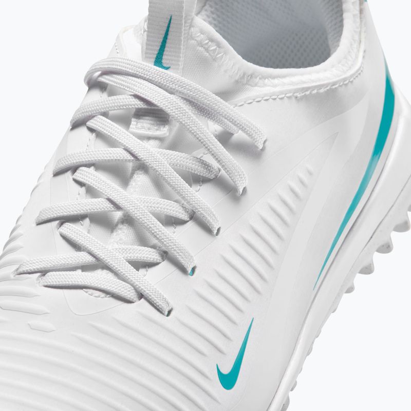 Dětské kopačky Nike Phantom 6 Low Academy Jr TF white/white/dusty cactus 5