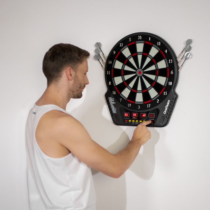 Elektronický disk na šipky ONETEAM TargetJoy grey 13
