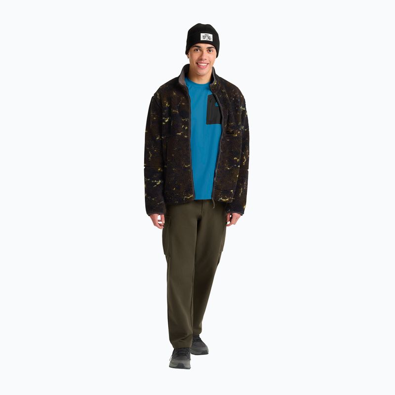 Pánské tričko Longsleeve Jack Wolfskin Prelight Trail Crew aurora blue 2