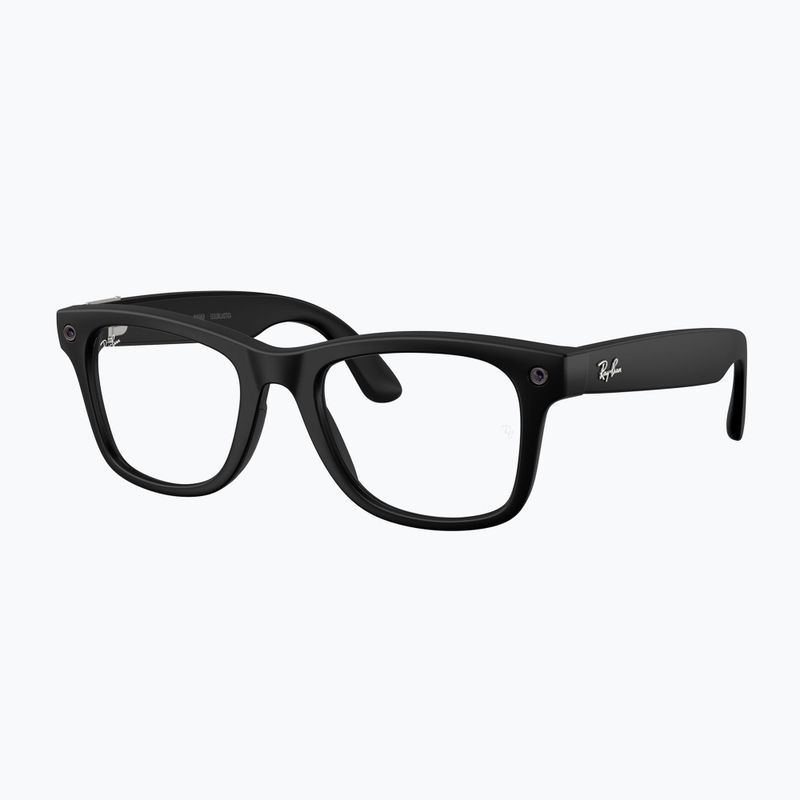 Brýle s kamerou Ray-Ban Meta Wayfarer matte black/trs g.green
