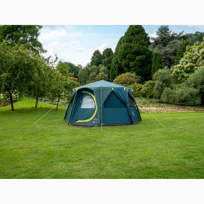 Kempinkový stan Coleman Cortes Octagon Blackout Bedroom green pro 8 osob 5