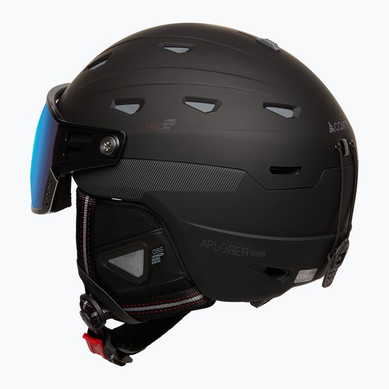 Lyžařská helma Cairn Xplorer Visor Evolight NXT black 2
