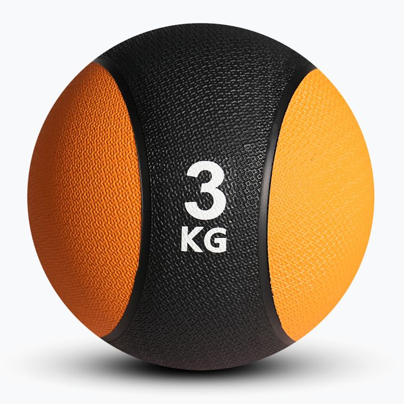 Medicinbal Sveltus Medicine Ball Rubber 3 kg orange/black 2