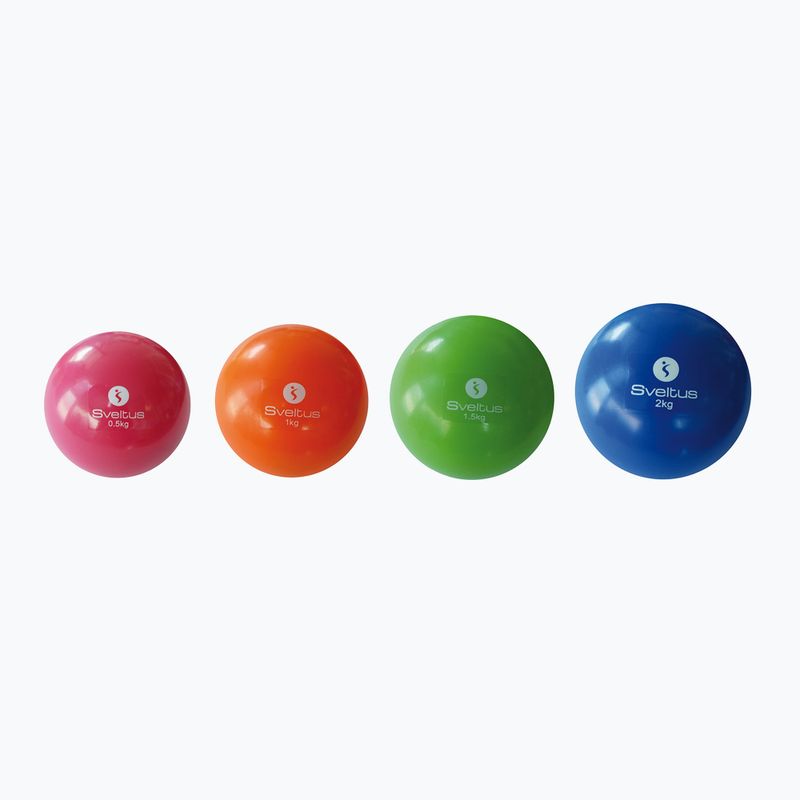 Medicinbal Sveltus Weighted 2 kg blue 2