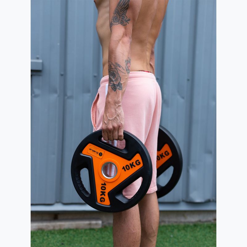 Olympijský kotouč Sveltus Olympic Disc With Handles 10 kg black 2